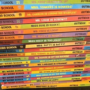 21 Pc. Collection of My Weird School Chapter Books by author Dan Gutman